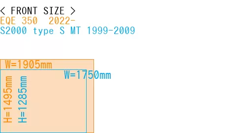 #EQE 350+ 2022- + S2000 type S MT 1999-2009